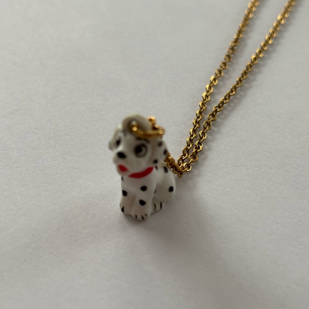 Disney Gold Dalmatian child size Chain Necklace - Picture 3 of 4